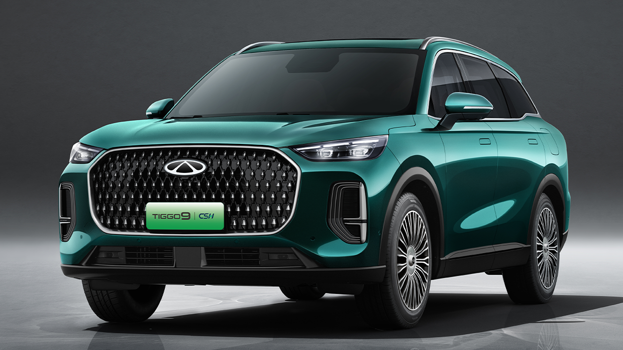 2026 Chery Tiggo 9 front 3 4