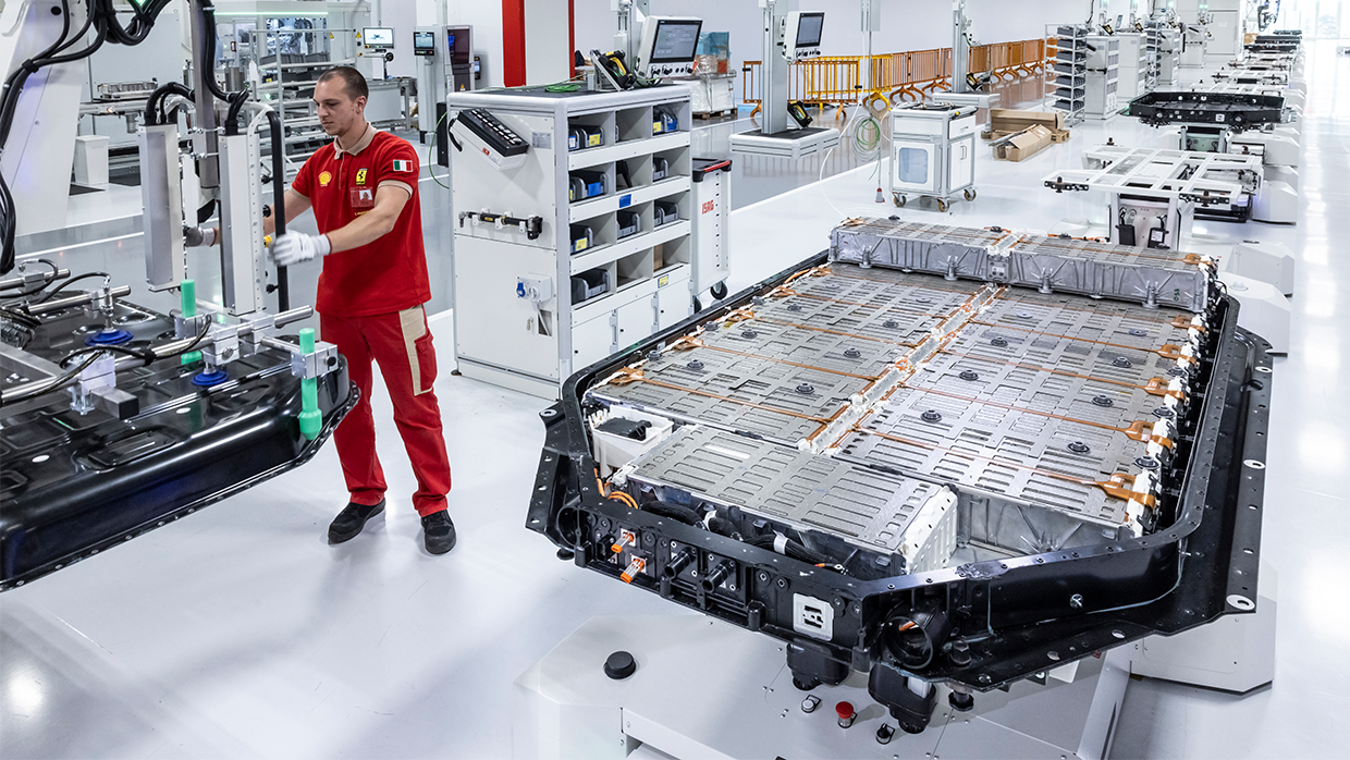 2026 Ferrari EV battery