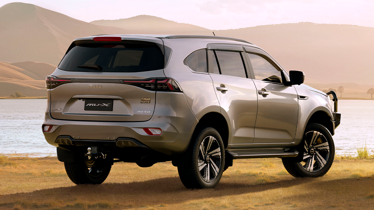 Isuzu’s road-trip ready MU-X ‘Tour Mate’ is back! Special edition variant gains bullbar, brake controller and more for MY25.5 9 2026 Isuzu MU X Tour Mate rear 3 4