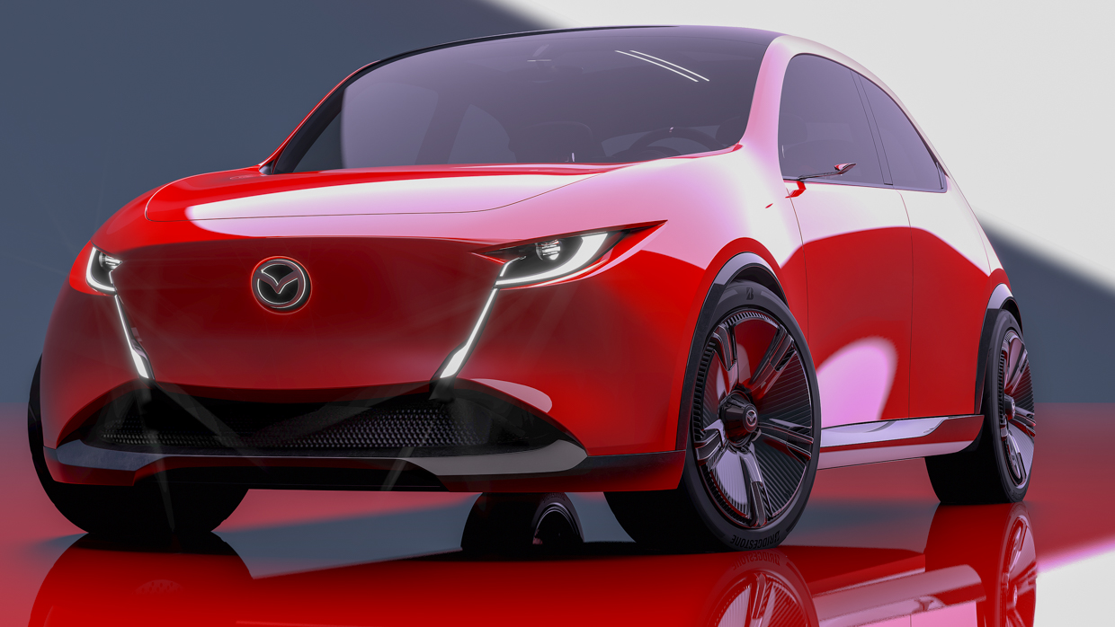 2026 Mazda Vision X Compact front 3 4