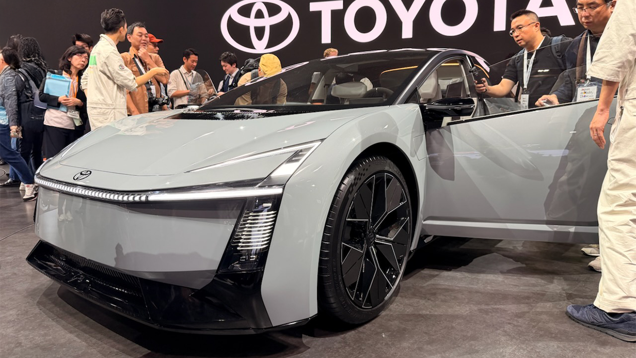 Next Toyota Corolla likely to offer EV, PHEV and hybrid engine options 14 2026 Toyota Corolla Concept JMS front 3 4