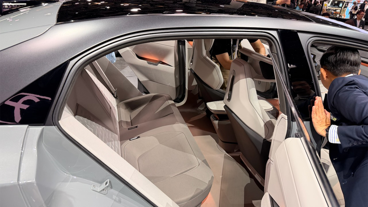 Next Toyota Corolla likely to offer EV, PHEV and hybrid engine options 19 2026 Toyota Corolla Concept JMS rear seats