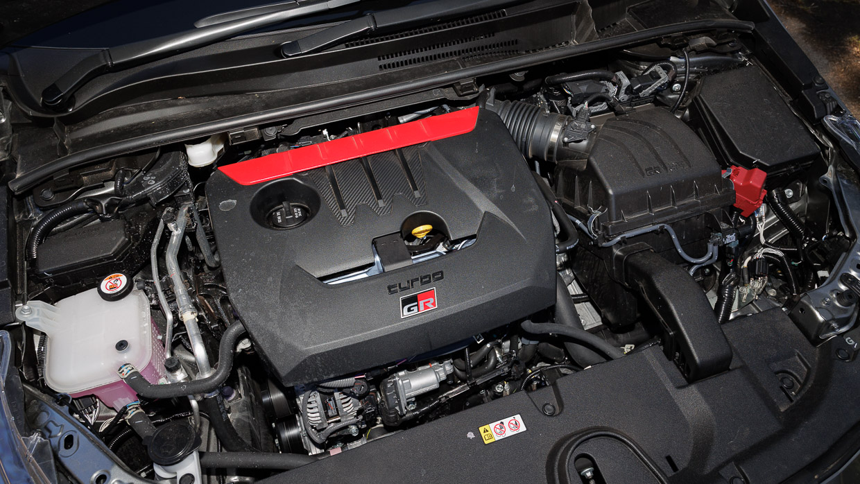 2026 Toyota GR Corolla engine bay