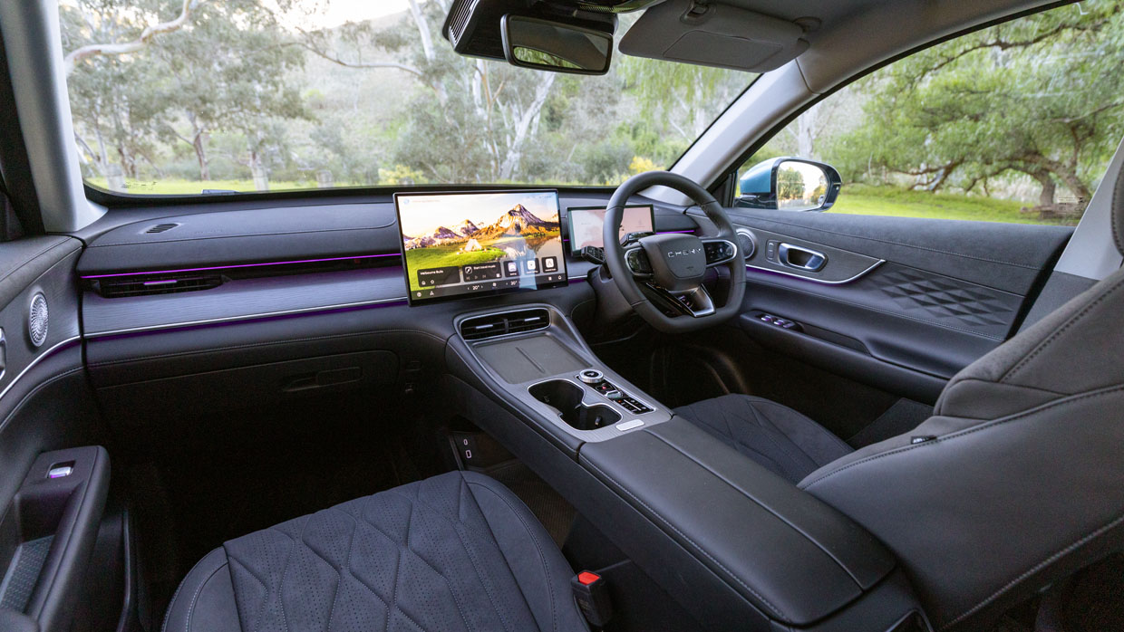 Chery Tiggo 8 CSH Urban 2026 interior