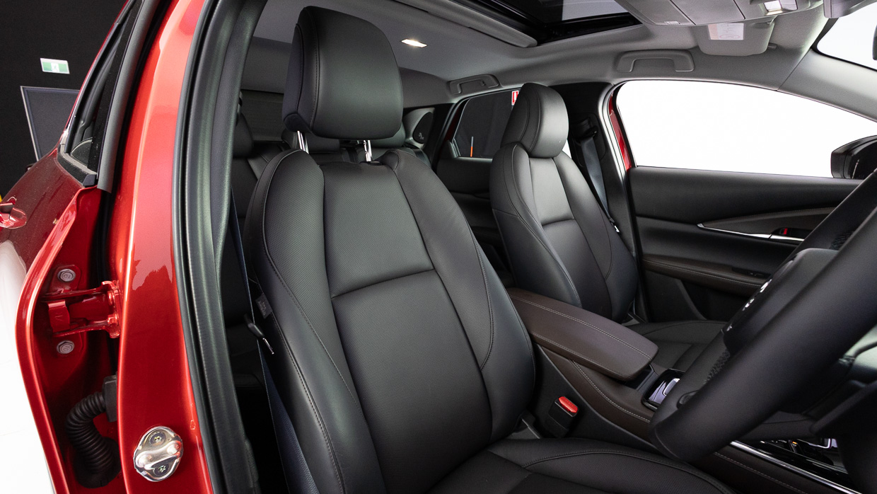 Mazda CX-30 G25 Astina 2026 interior front seats