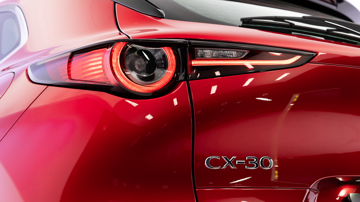 Mazda CX-30 G25 Astina 2026 rear 3/4