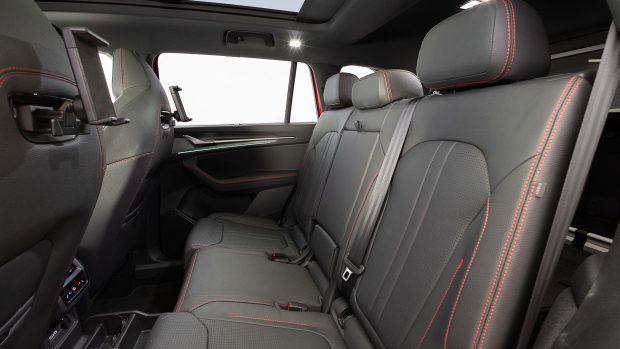 Skoda Kodiaq RS 2025 interior back seat