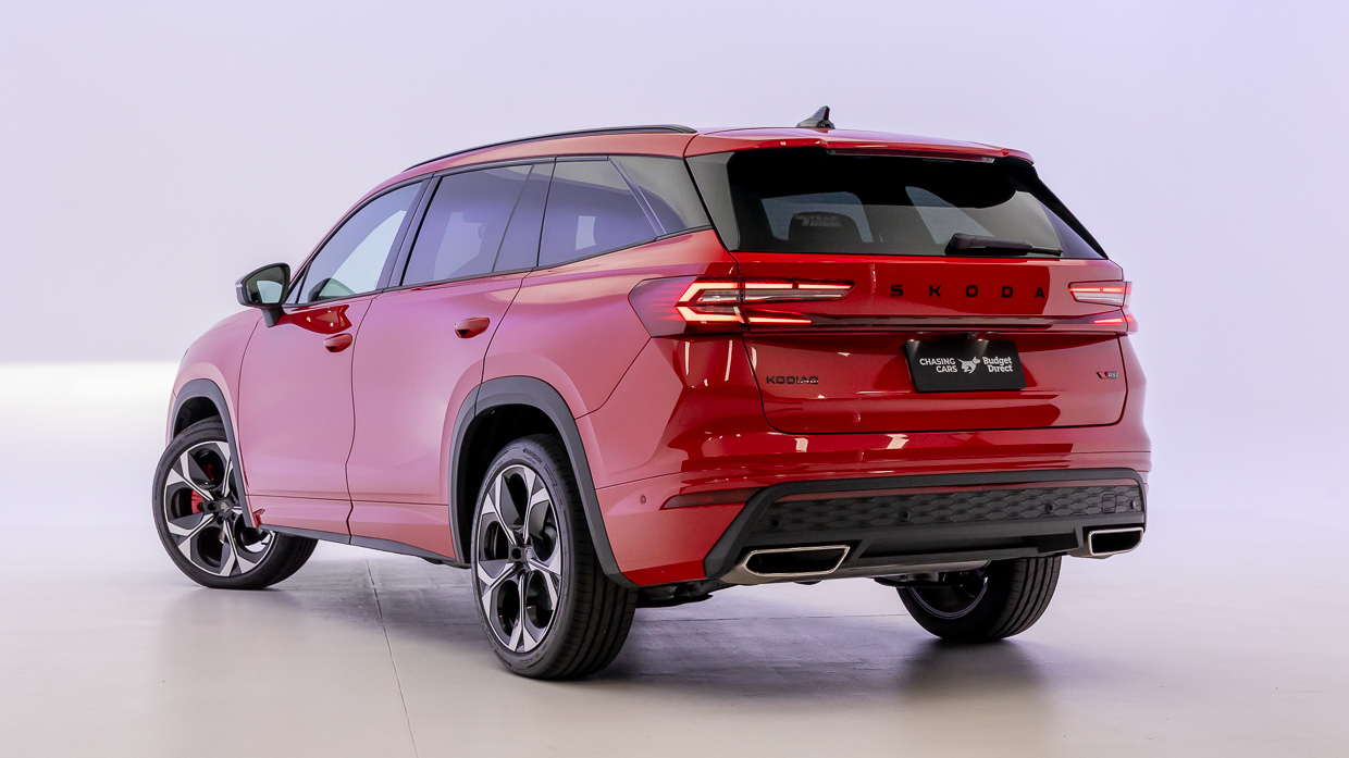 Skoda Kodiaq RS 2025 rear 3/4
