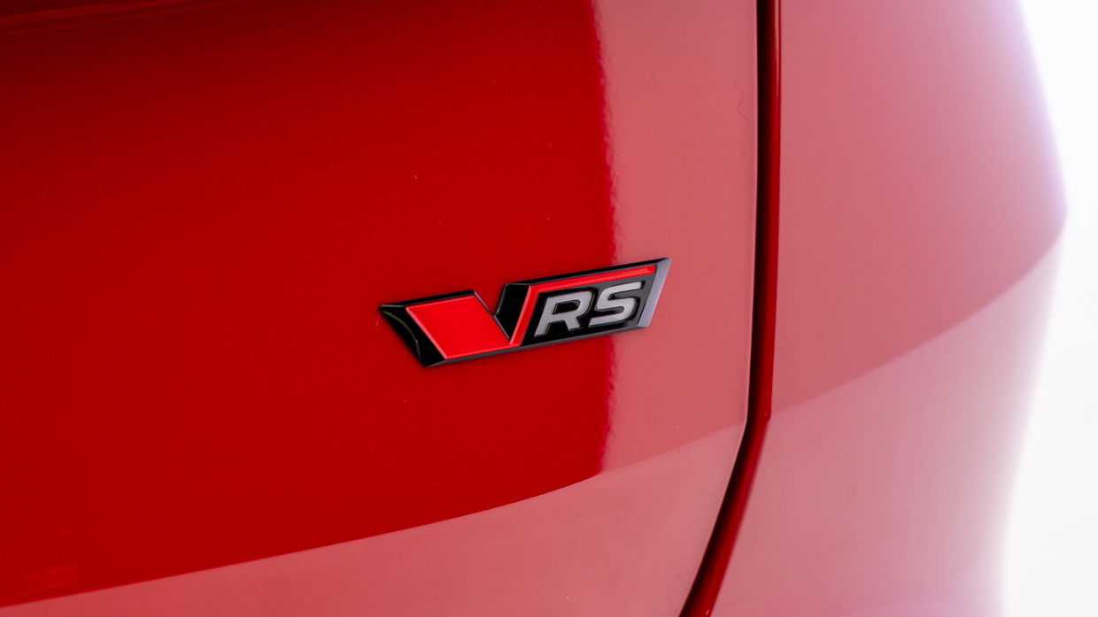 Skoda Kodiaq RS 2025 badge