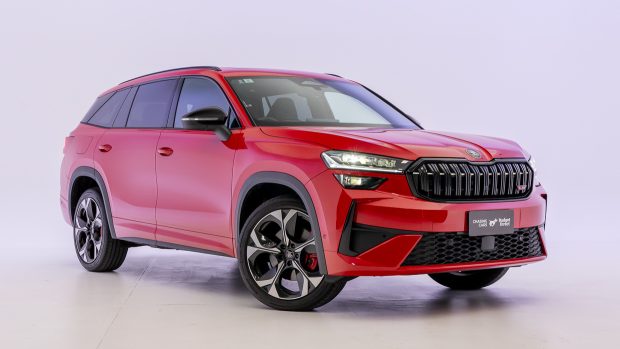 Skoda Kodiaq RS 2025 front 3/4