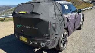 Tough new look for Hyundai Tucson 2027: Toyota RAV4 and BYD Sealion 6 rival spied testing in Australia