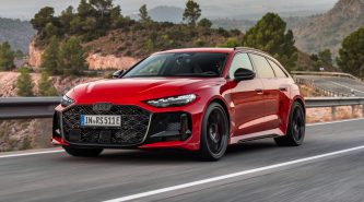 <strong>New Audi RS5 revealed! 2.9 V6 survives with plug-in hybrid punch and camouflage carbon trim</strong>