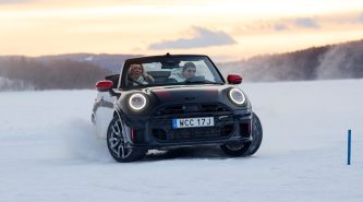 Mini Cooper S Convertible 2026 review — ice driving