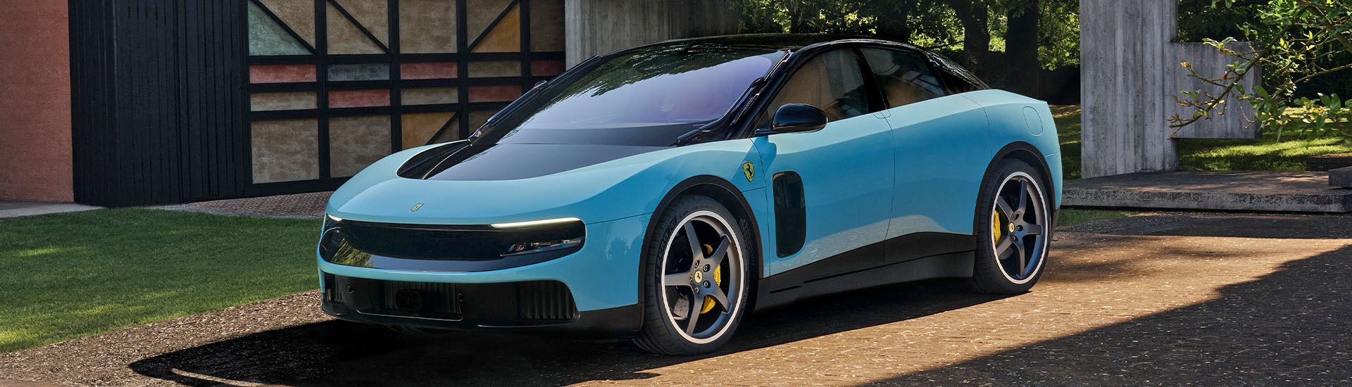 Electric Luce is biggest Ferrari yet, its first five-seater, and powered by a motor on all four wheels