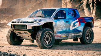 <strong>Toyota Hilux 2028: hydrogen ute with 400km range teased amid Dakar shakedown</strong>