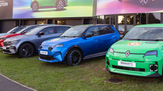 European landmark as over 50 percent of sales for August were electrified