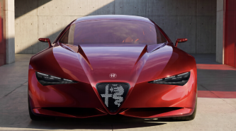 Alfa Romeo Cuorerosso fastback concept points to future Giulia and other models